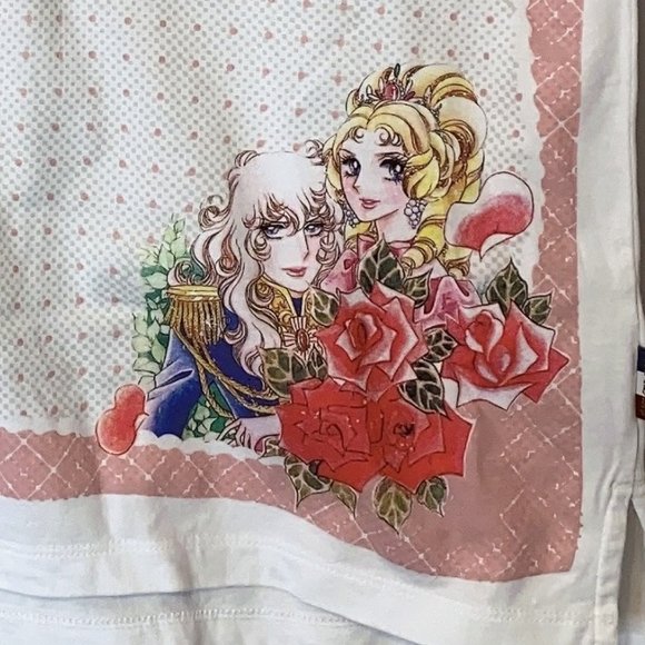3/$20  Rose of Versailles Anime T-Shirt - Otaku - Japan Geek T-Shirt - Retro NWT - Picture 2 of 2